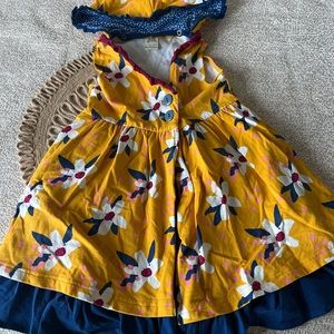 Girls 4 Wildflowers Tank hooded dress coat